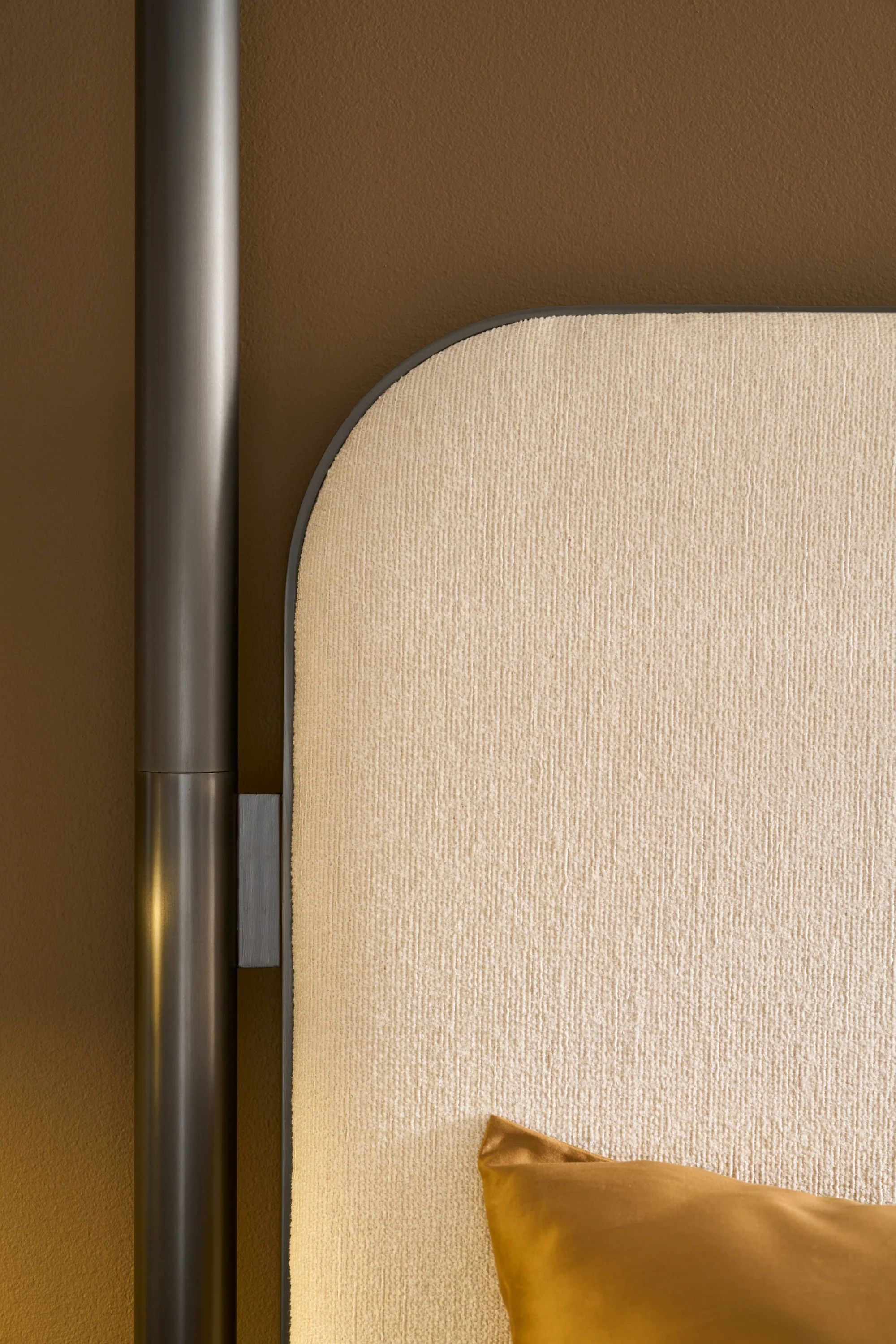 Campaign King Bed With Canopy - Image 4