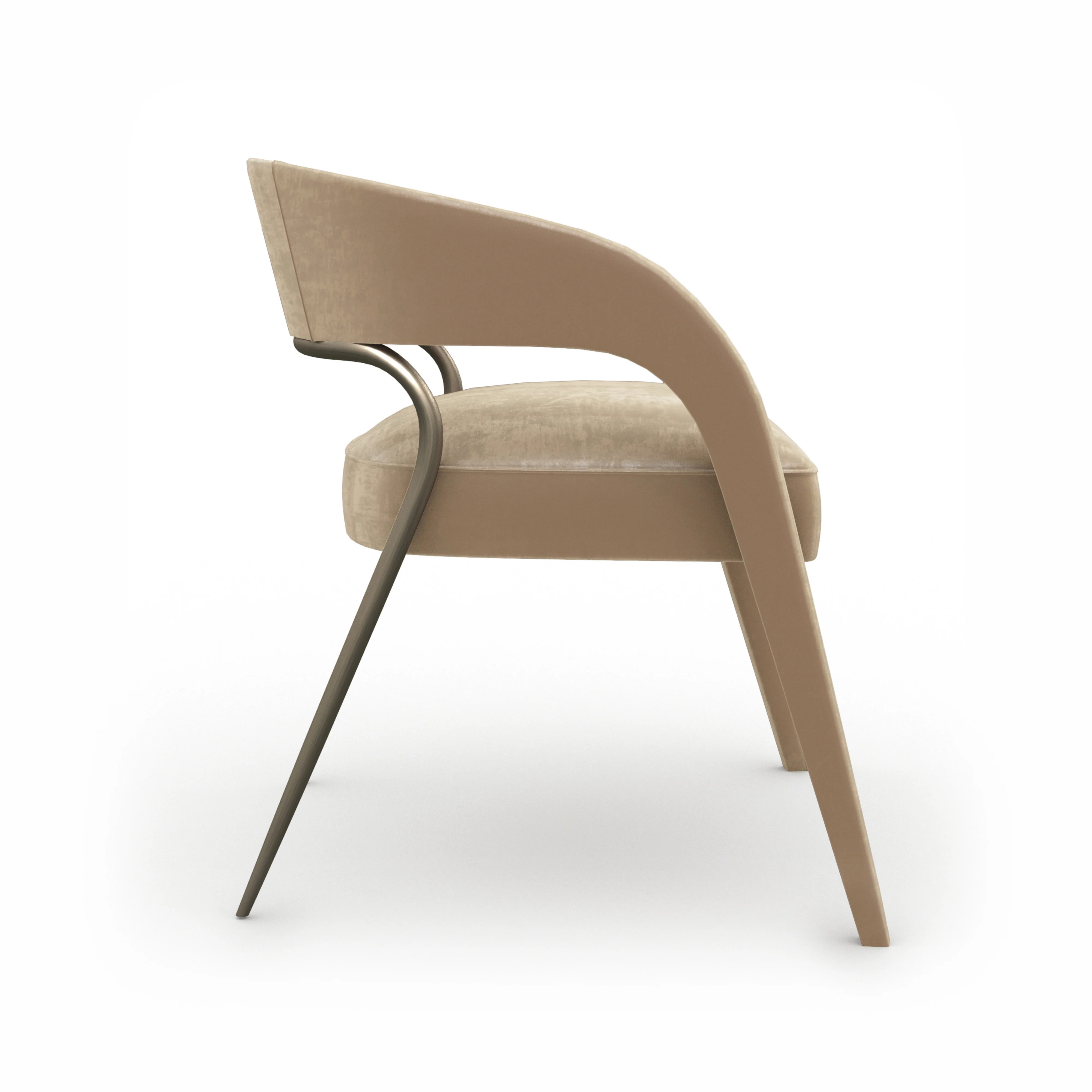Gazelle Dining Chair - Ivory - Image 3