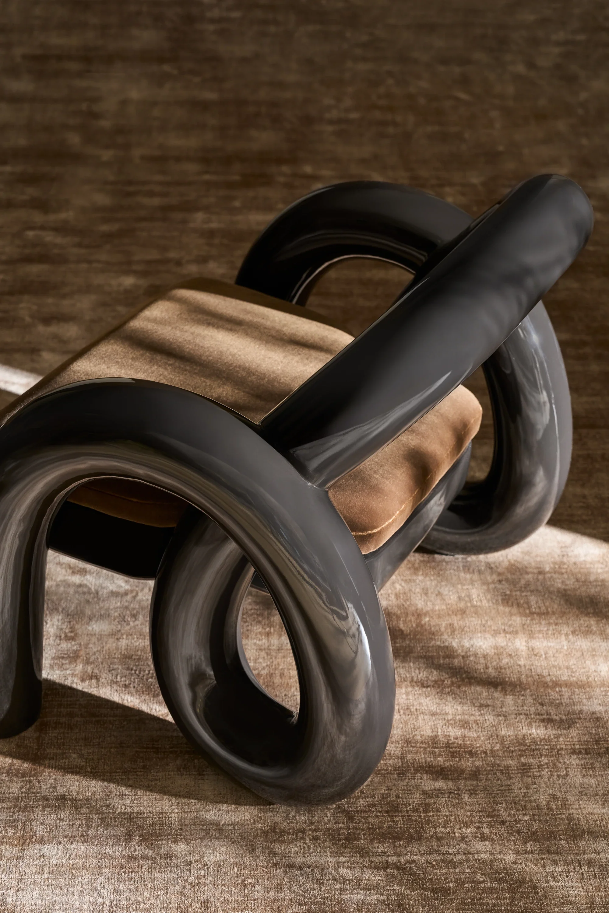 Gelee Accent Chair-Chocolate - Image 4