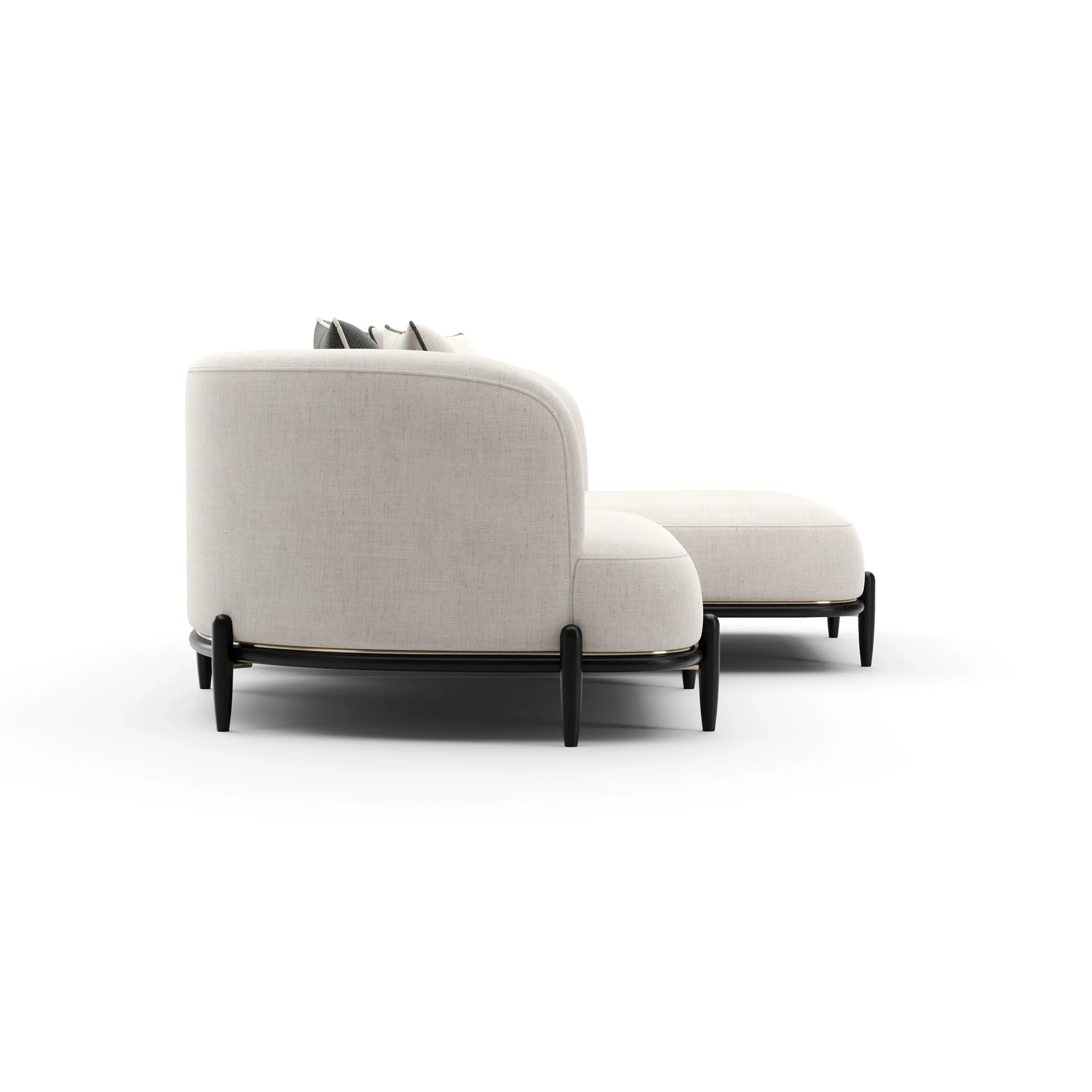 Madera Raf Small Chaise Sectional - Image 3