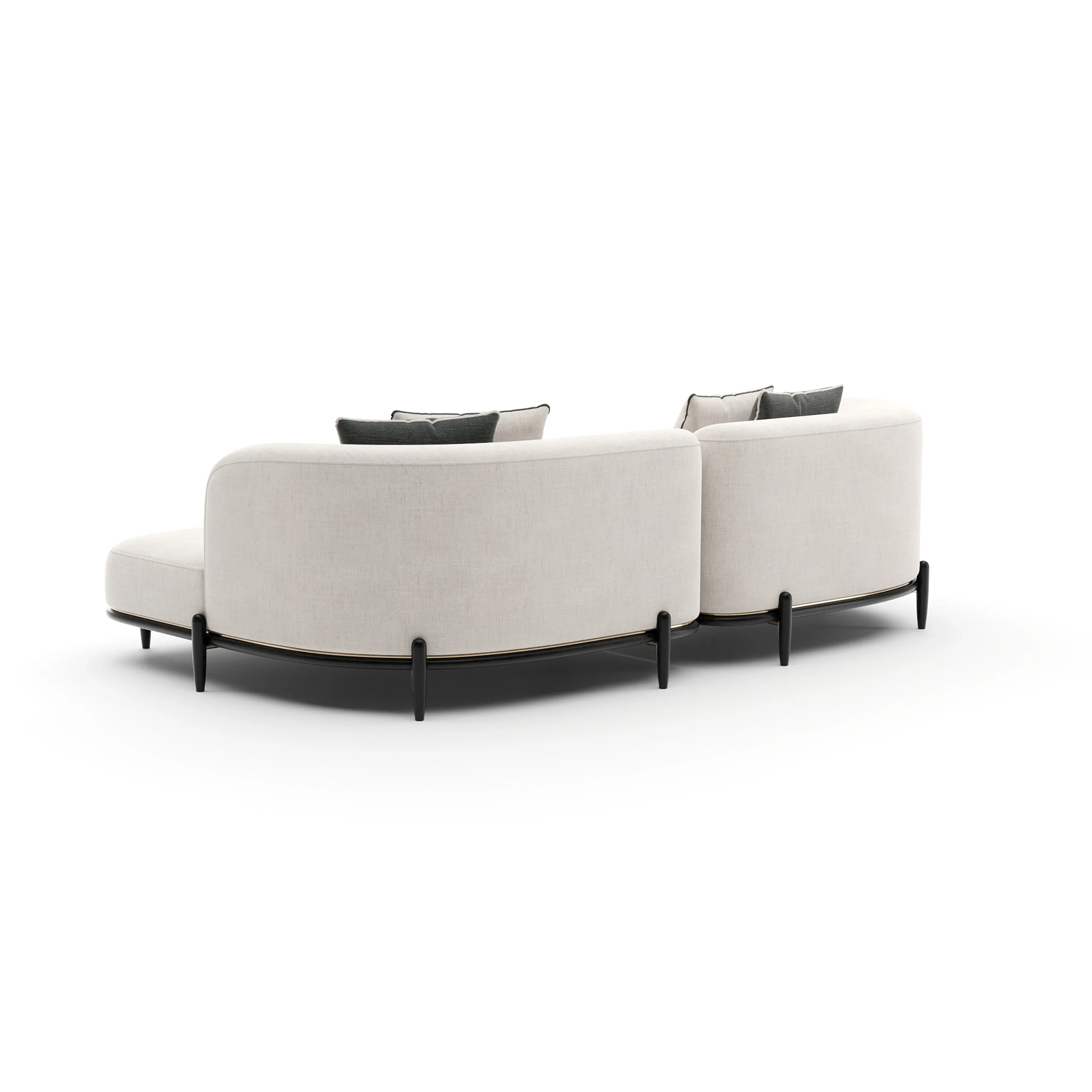 Madera Raf Small Chaise Sectional - Image 4