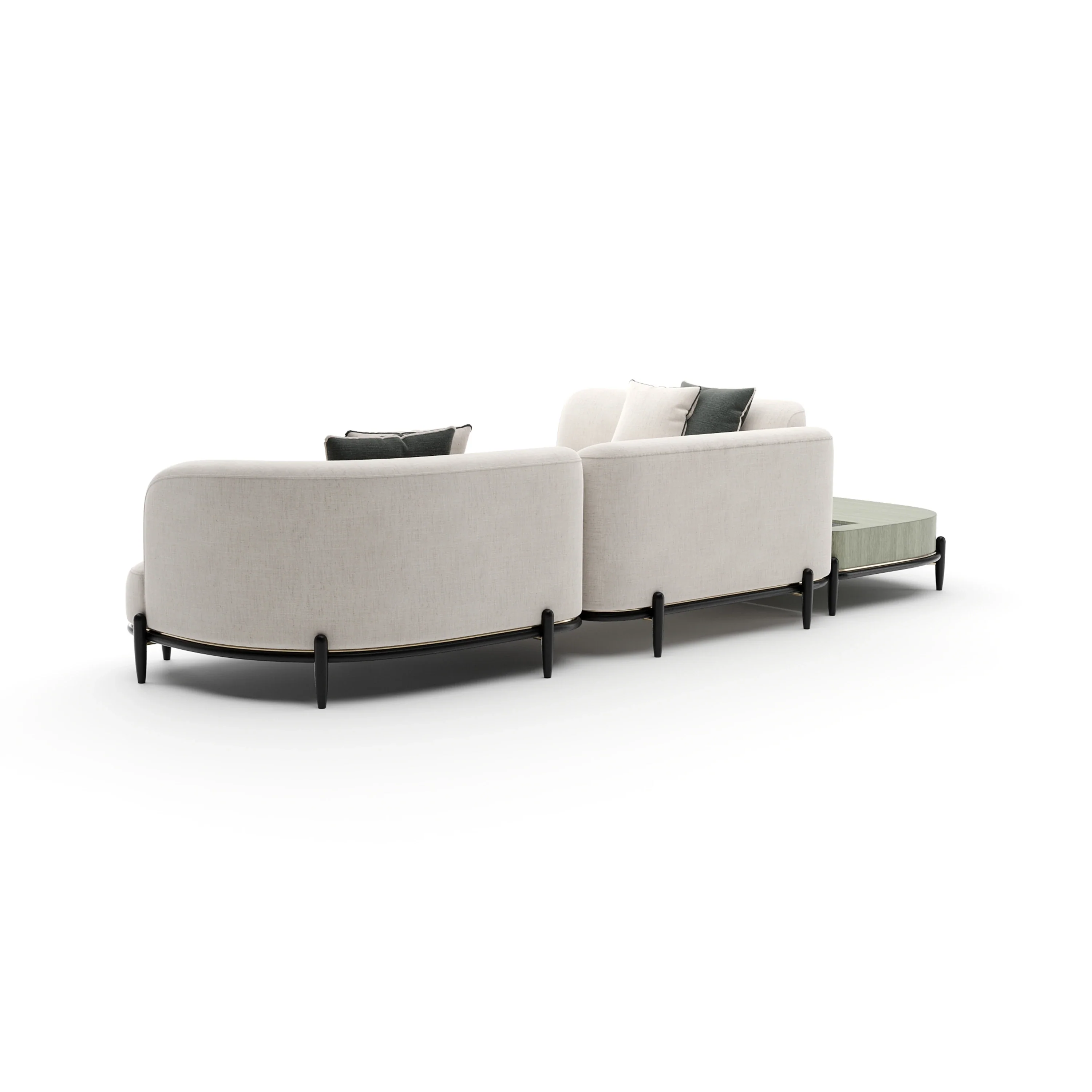Madera Corner Laf L Sectional - Image 4