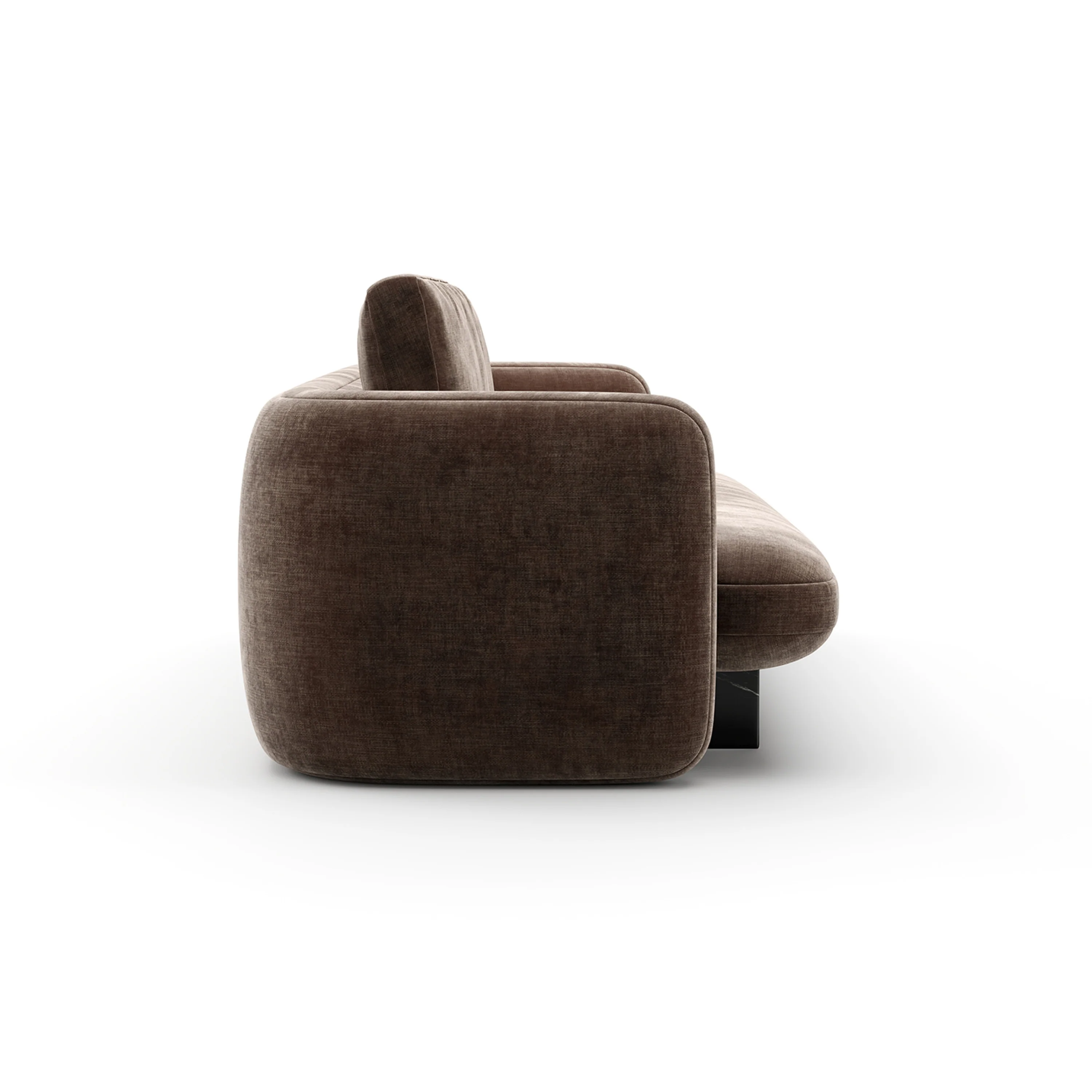 Overlap Sofa Dark Taupe - Image 6